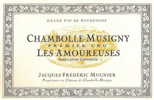 Domaine Jacques-Frederic Mugnier Chambolle Musigny 1er Cru Les Amoureuses木尼艾酒庄香波慕西尼爱侣园一级园红葡萄酒2023 商品图0