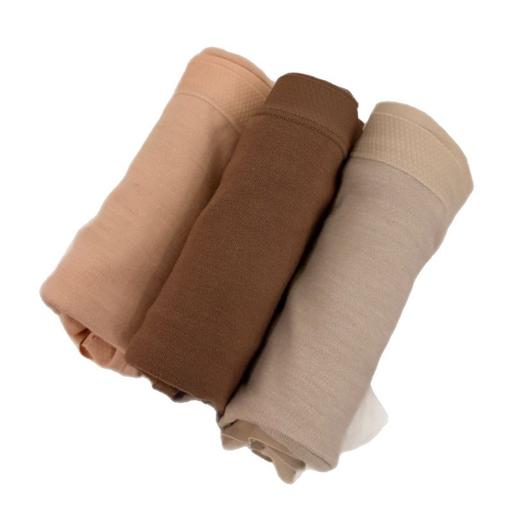 MADNONO小火炉羊绒内裤5条装 10A抗菌蚕丝加长裆中腰微收腹无痕女士内裤 商品图4