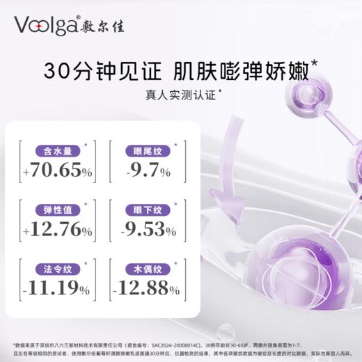 敷尔佳葡萄籽溯颜弹嫩乳液面膜25ml*5片/盒 商品图2