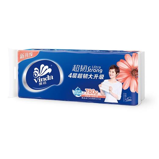 维达纸巾卷纸10卷超韧系列无芯4层卷纸卫生纸擦手纸餐巾纸V4143(QF) 商品图2