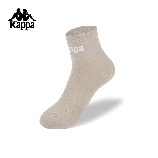 Kappa 运动袜2025新款男女中筒袜跑步训练透气短袜袜子K0GW8WE03 商品图1