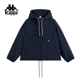 Kappa 运动连帽外套男2025年新款复古运动上衣女潮KPCKAFJ32