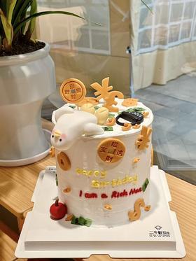 翻糖--招财进宝