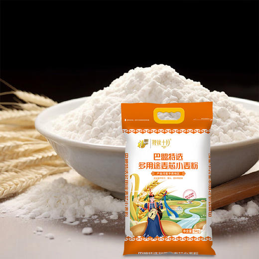 福临门巴盟特选多用途麦芯小麦粉5kg 商品图1
