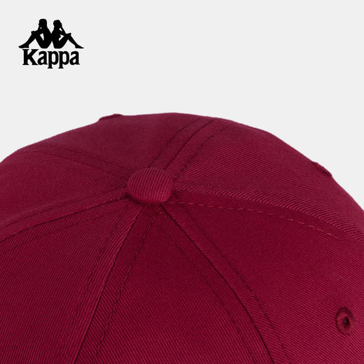 Kappa 2025新款黑色棒球帽男女遮阳鸭舌帽显脸小运动帽K0GW8MB20 商品图4