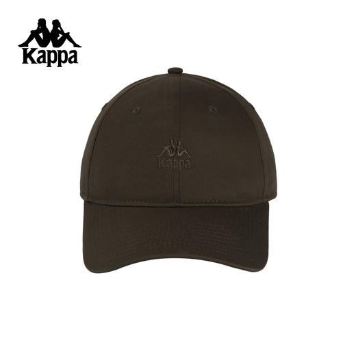 Kappa 2025新款黑色棒球帽男女遮阳鸭舌帽显脸小运动帽K0GW8MB20 商品图1