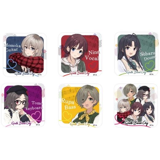 哭泣少女乐队 GBC 私服ver 方形徽章 吧唧 6包/盒 国谷 商品图0