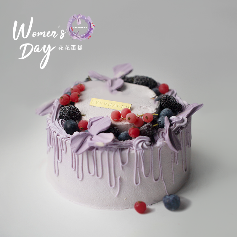 「是花花吗？」森果奶油蛋糕