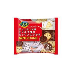 Aee迷你混合口味夹心饼干（牛奶味+巧克力味）218g