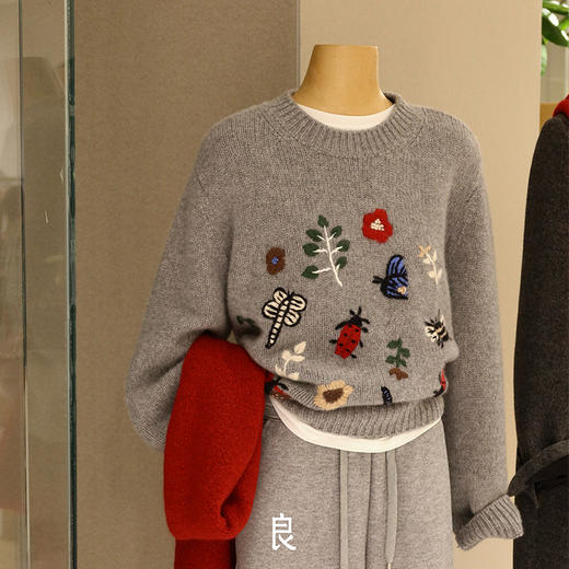 【预售7天】良木礼山羊绒上衣（D251102710F） 商品图1