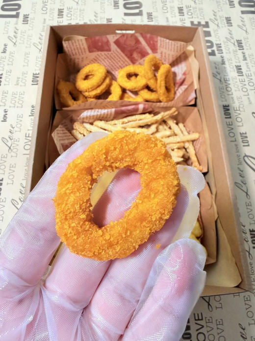 【三味小食】洋葱圈+锅巴土豆+藕条 商品图4