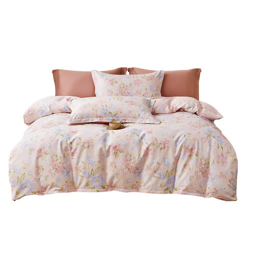 奥若拉 全棉印花三件套/四件套 商品图0