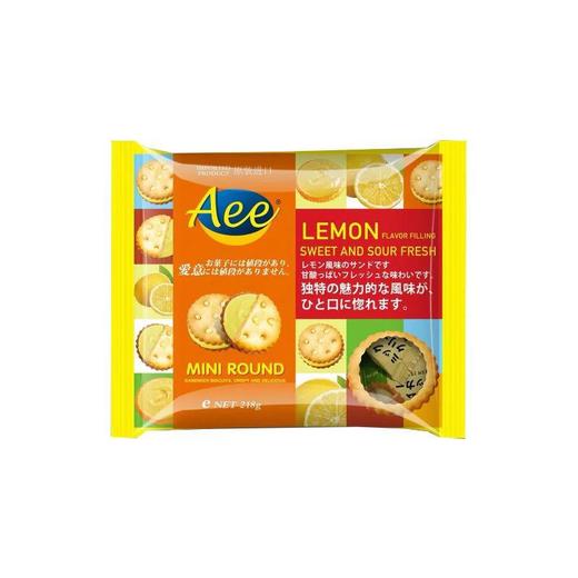 Aee迷你夹心饼柠檬味218g 商品图0