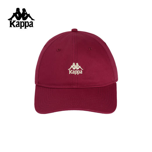Kappa 2025新款黑色棒球帽男女遮阳鸭舌帽显脸小运动帽K0GW8MB20 商品图2
