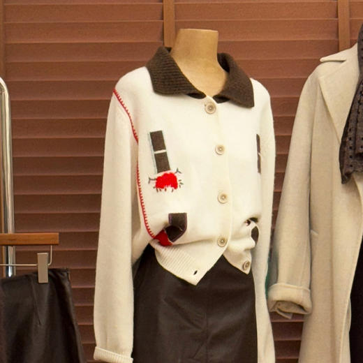 【预售7天】良木礼山羊绒开衫（D251102215F） 商品图2