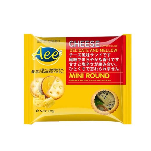 Aee 迷你夹心饼奶酪味218g 商品图0