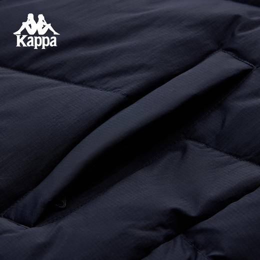 Kappa 运动羽绒服2025新款女短款立领休闲保暖宽松外套K0G22YY01 商品图4