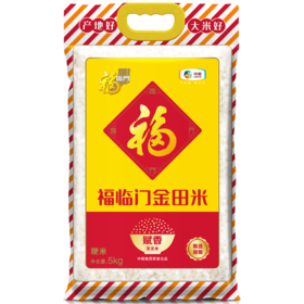 中粮福临门金田米赋香东北米5kg