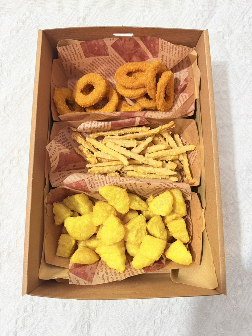 【三味小食】洋葱圈+锅巴土豆+藕条