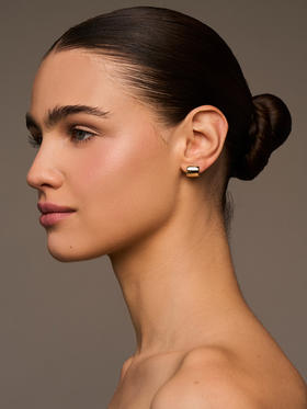 订购8周到｜Lili Claspe-Harper Wide-金色 耳钉［美国设计师］