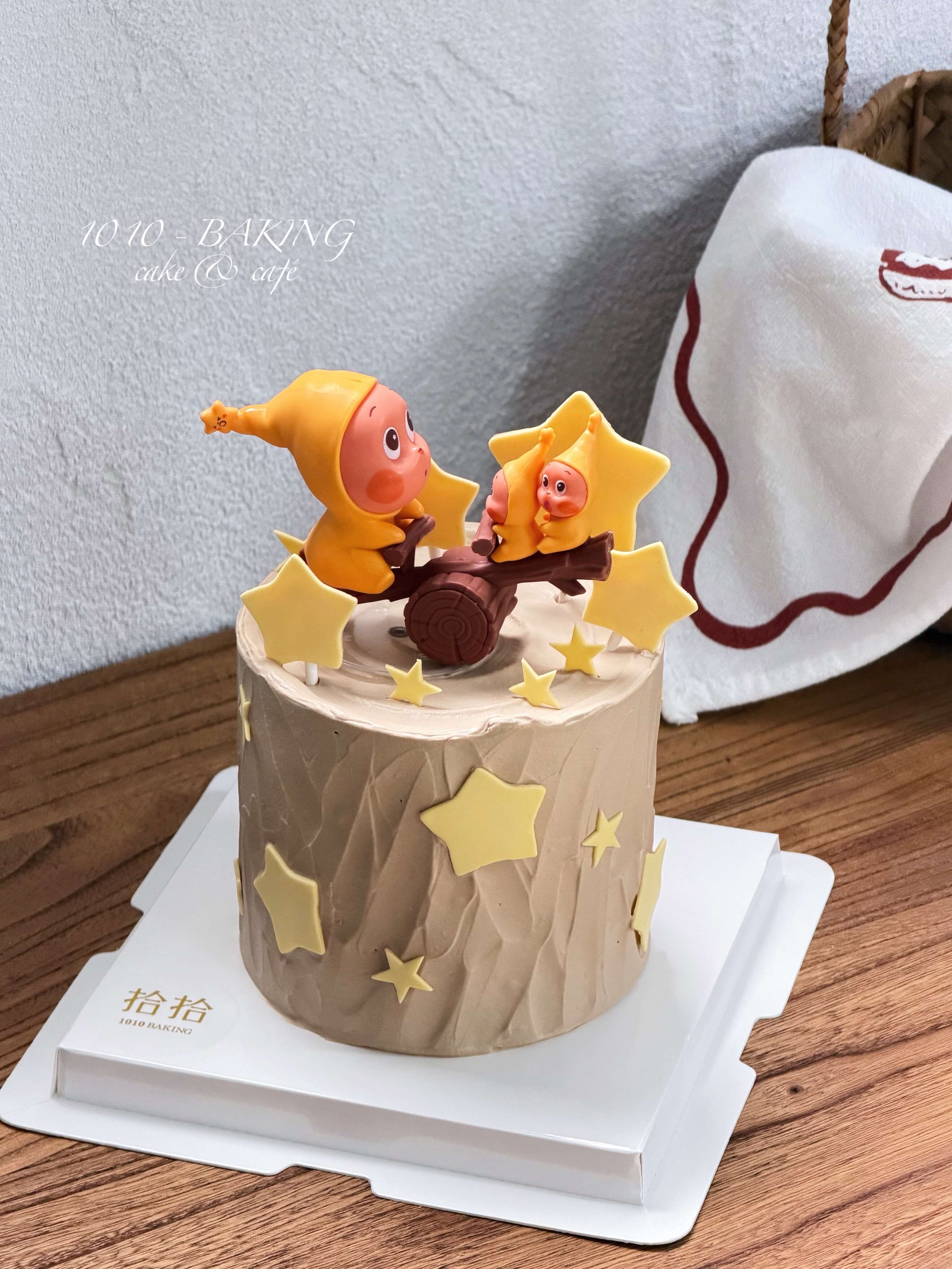 「星星人·Twinkle1.0」100%动物奶油（附图4寸加高·提前6小时预订）