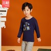 Threegun三枪 【舒肤软棉】男童圆领儿童保暖内衣套装-29401D011 商品缩略图3