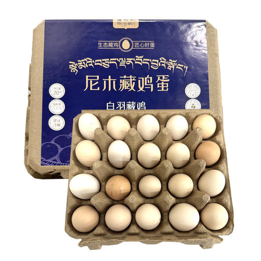 尼木白羽藏鸡蛋【20枚】 商品图1