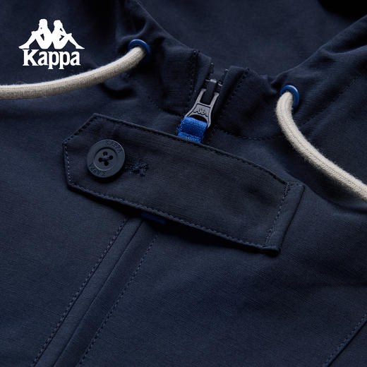 Kappa 运动连帽外套男2025年新款复古运动上衣女潮KPCKAFJ32 商品图4
