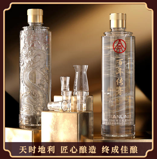 五粮液仙林生态百年传奇双龙戏珠 52度500ml*2瓶 礼盒装 宴请送礼 商品图2