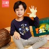 Threegun三枪 【舒肤软棉】男童圆领儿童保暖内衣套装-29401D011 商品缩略图2