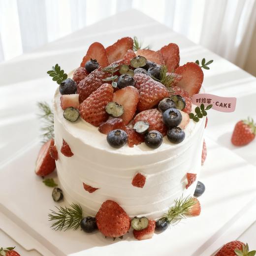 雪顶莓香 l 草莓蛋糕 商品图0