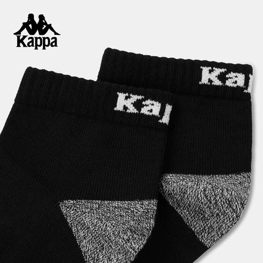 Kappa 男女通用运动短筒袜休闲透气跑步训练袜中筒袜子K0GW8WD44 商品图3