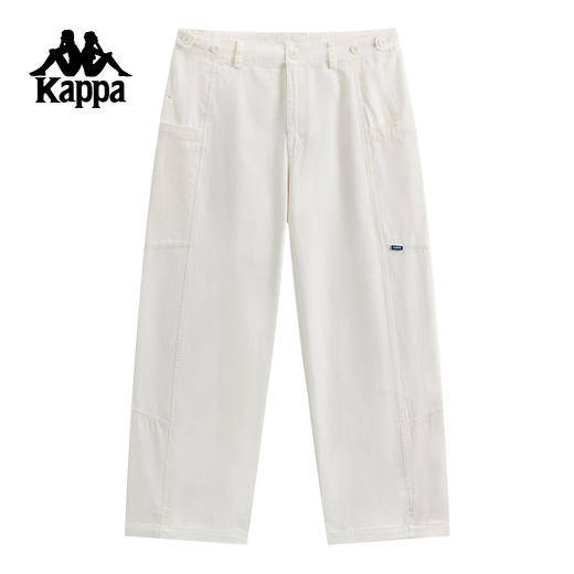 Kappa 运动长裤男春秋新款休闲工装裤女纯棉宽松直筒裤KPCKAAX30 商品图1