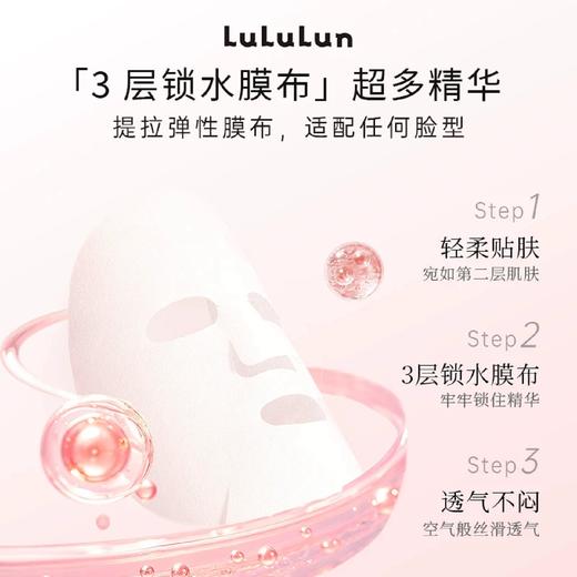 LuLuLun小粉盒补水面膜修护肌肤深层驻颜高保湿面膜抗老化日本面膜深层补水滋润32片/盒 商品图1
