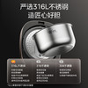 美的（Midea）0涂层电饭煲(510710
)4L无涂层家用3-4人电饭锅智能预约炫彩触控母婴级316L不锈钢微压米饭煲以旧换新RC436 商品缩略图3