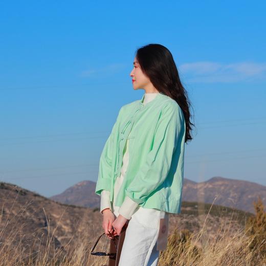【抖音专属】中式流苏盘扣上衣（24710278-天缥） 商品图3