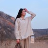 【抖音专属】晴天•新中式衬衣（24810134-蜜合） 商品缩略图2