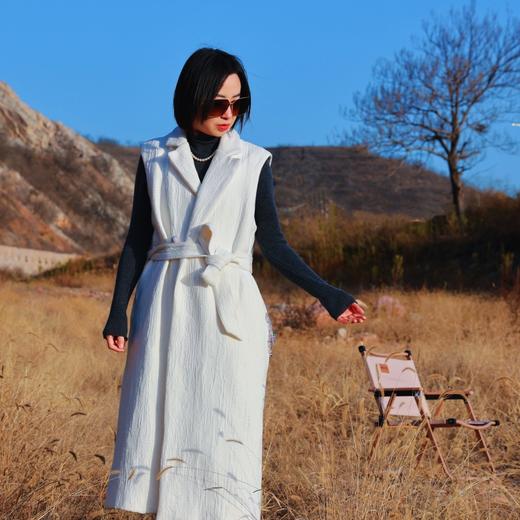 【抖音专属】不染•棉服西装马甲（24802126-铅华-设计师） 商品图1