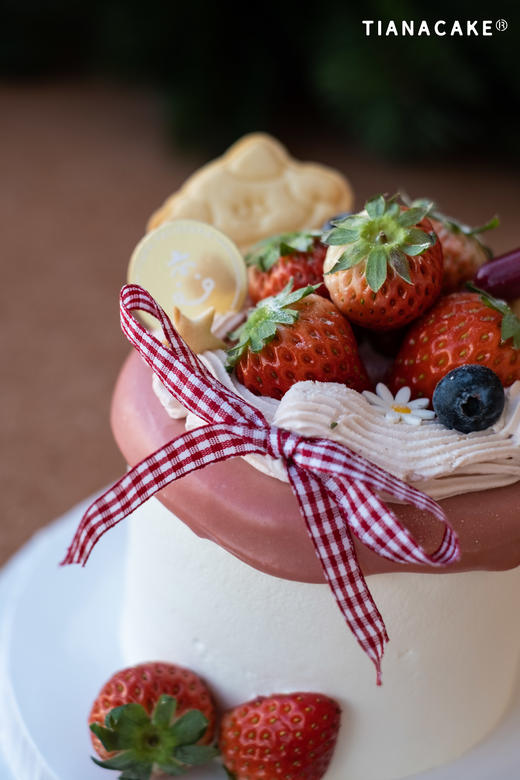 四寸法芙娜灵感草莓蛋糕 商品图4