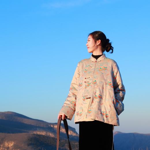 【2026东衣作】新中式棉服（25802257柿柿如意-高定款） 商品图3