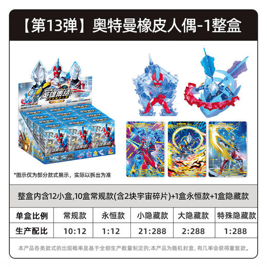 卡游 奥特曼英雄集结系列迷你橡皮人偶-第13弹KAYCYUTM-XPT-13 商品图5