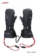 25/26JR嘉锐森色动系列内护掌防护连指滑雪手套拉链PRO款