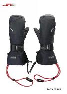 25/26JR嘉锐森色动系列内护掌防护连指滑雪手套拉链PRO款 商品图0