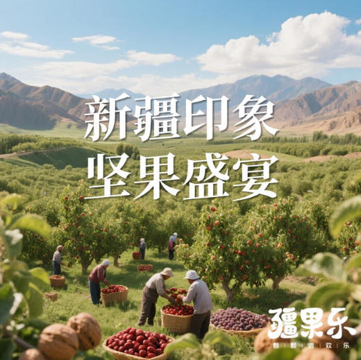 【快递】疆果乐新疆印象·坚果盛宴中号礼盒（A款） 商品图11