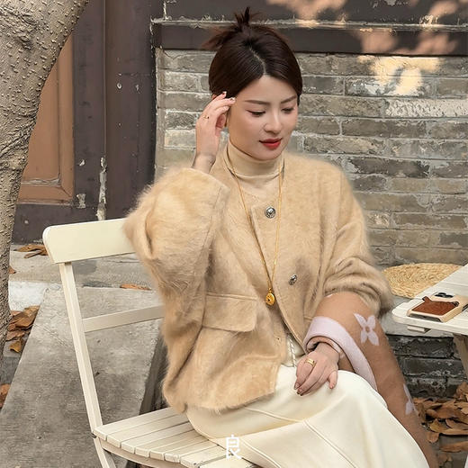 【部分现货】良木礼羊绒外套（D2582108） 商品图5