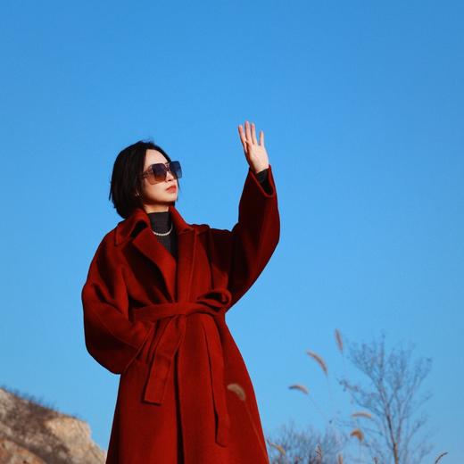 【抖音专属】冬去春来•羊毛大衣（24801186-顺圣-高定款） 商品图2