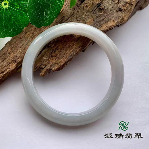 派瑞翡翠 翡翠手镯 糯种 水墨色 商品图1