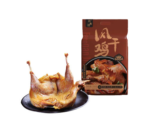 750g蒋巍斋风干鸡 传统工艺 自然风干 纯粹腊香 商品图0