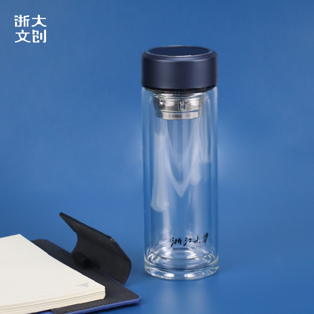 浙江大学标识系列双层玻璃杯