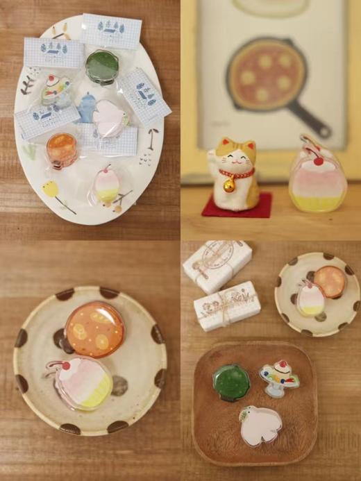 Yoki Forest四季森林丨插画滴胶小夹子 商品图0